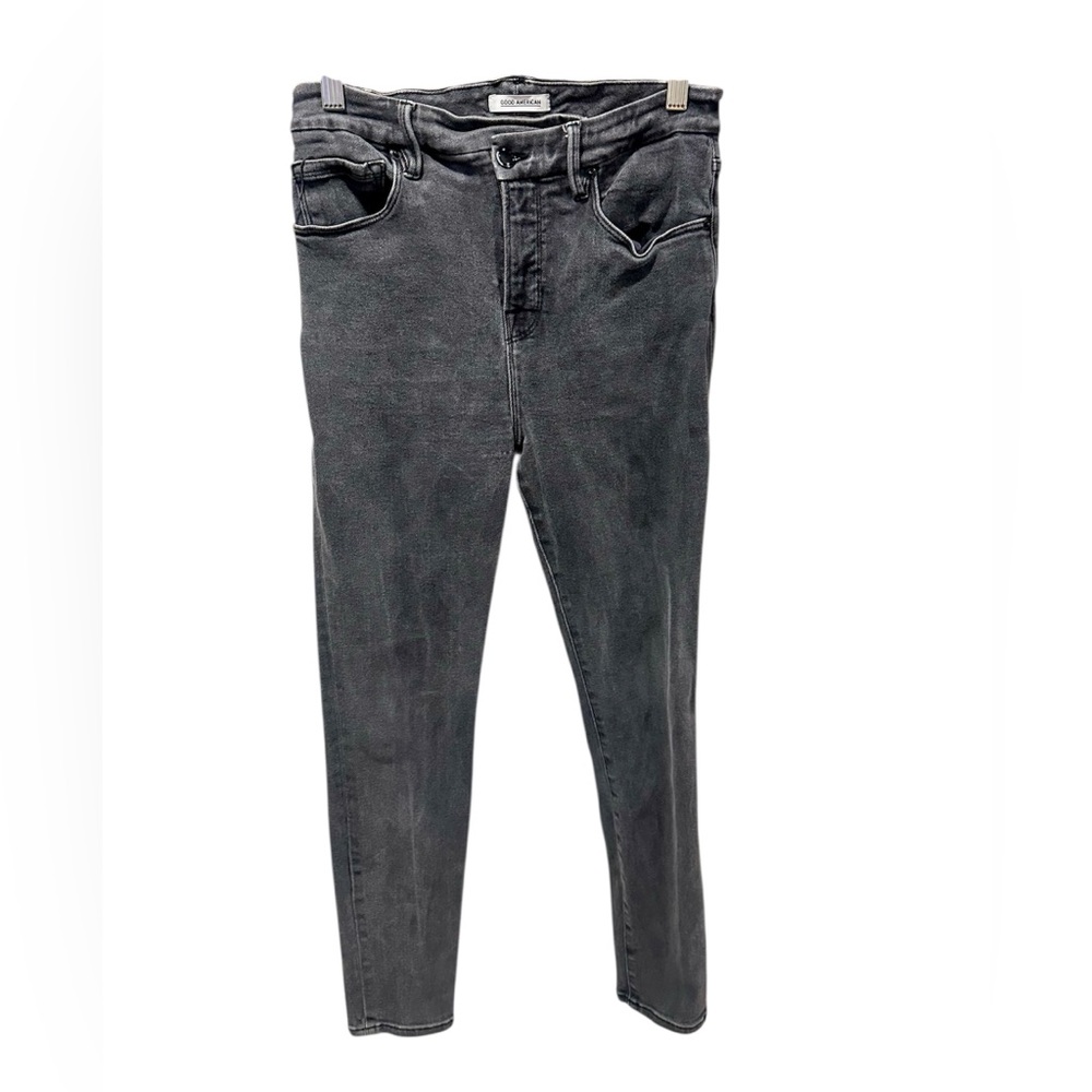 Good American Good Waist Skinny Charcoal Size 8/29